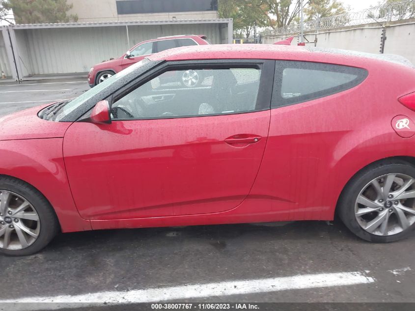 2016 HYUNDAI VELOSTER - KMHTC6AD5GU274835