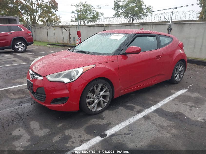 2016 HYUNDAI VELOSTER - KMHTC6AD5GU274835