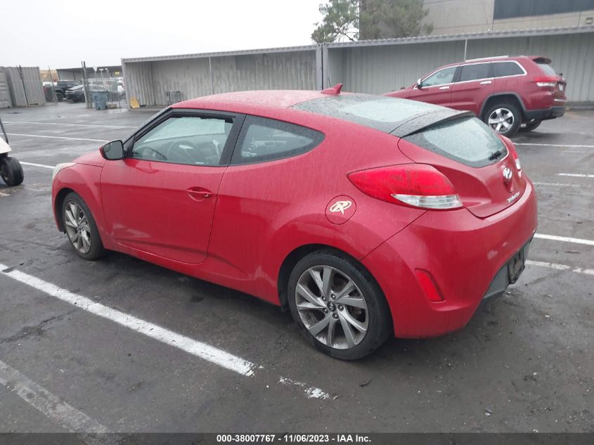 2016 HYUNDAI VELOSTER - KMHTC6AD5GU274835