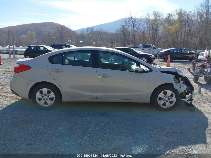 2015 KIA FORTE LX - KNAFK4A64F5284613
