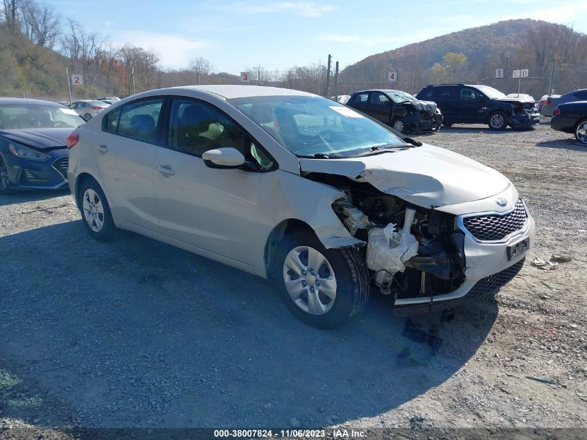 2015 KIA FORTE LX - KNAFK4A64F5284613