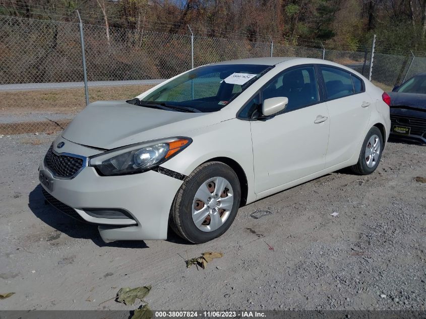 2015 KIA FORTE LX - KNAFK4A64F5284613