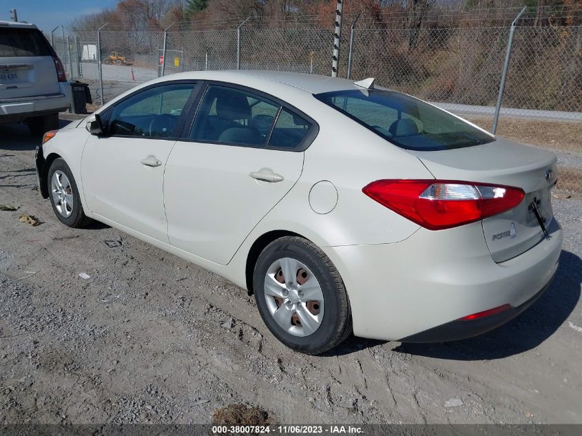2015 KIA FORTE LX - KNAFK4A64F5284613