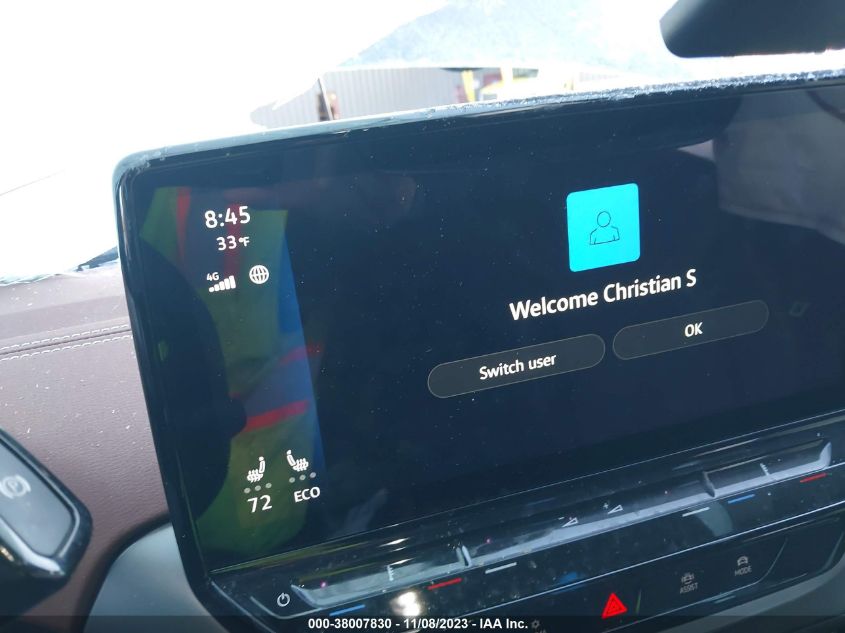 2022 VOLKSWAGEN ID.4 PRO S WVGTMPE25NP074240