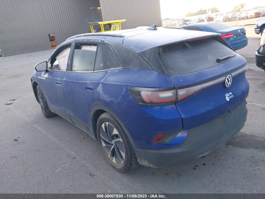 2022 VOLKSWAGEN ID.4 PRO S WVGTMPE25NP074240
