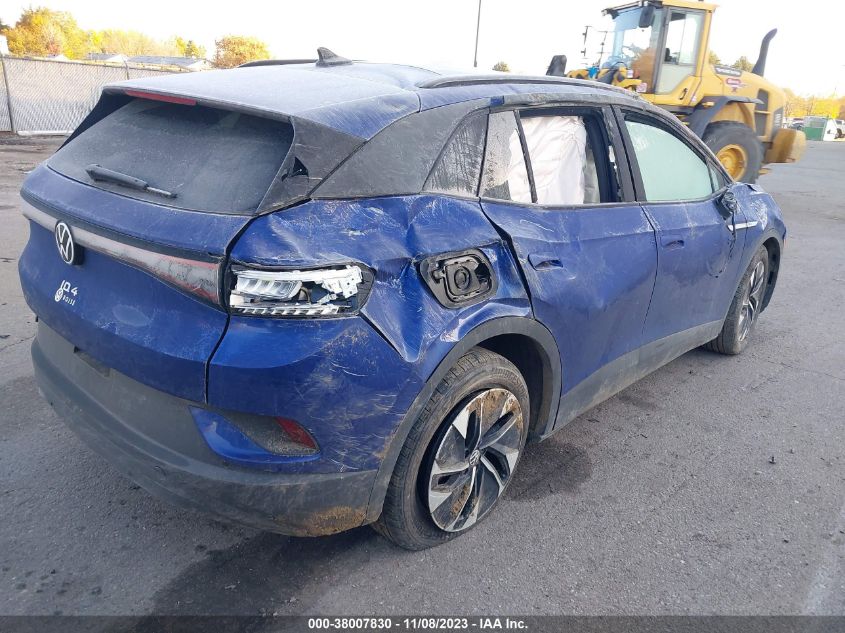 2022 VOLKSWAGEN ID.4 PRO S WVGTMPE25NP074240