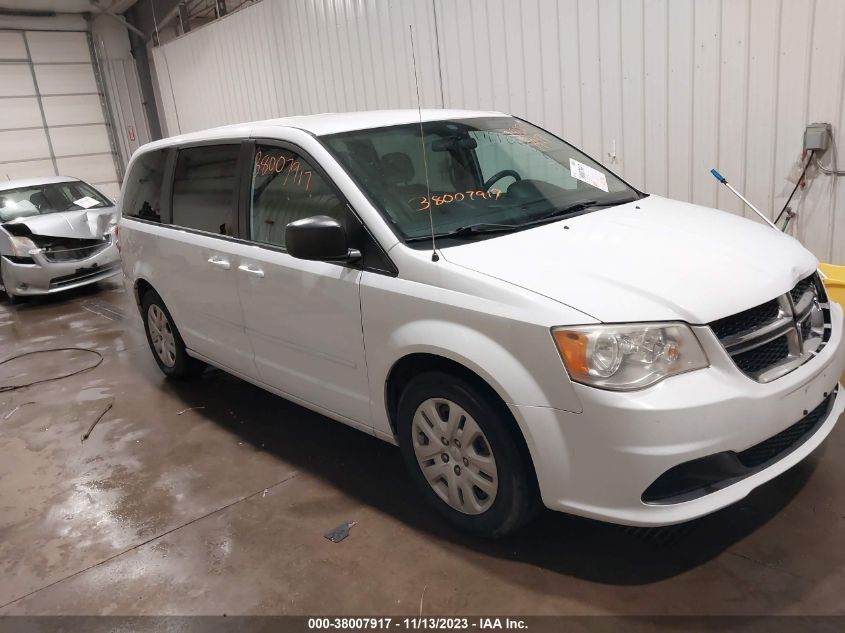 2014 DODGE GRAND CARAVAN AVP/SE - 2C4RDGBG4ER354017