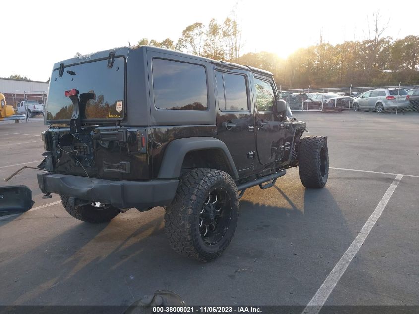2016 JEEP WRANGLER UNLIMITED SPORT - 1C4BJWDG6GL315474