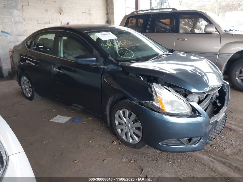 2015 NISSAN SENTRA SV - 3N1AB7AP1FL689967