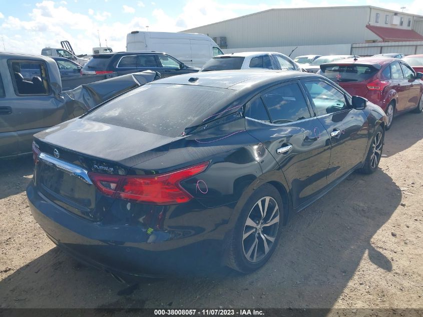 2017 NISSAN MAXIMA 3.5S/SV/SL/SR/PLAT - 1N4AA6AP7HC450678