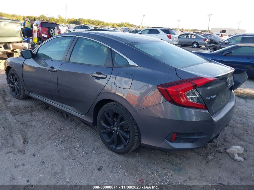 2HGFC2F89KH518988 Honda Civic Sedan SPORT 3