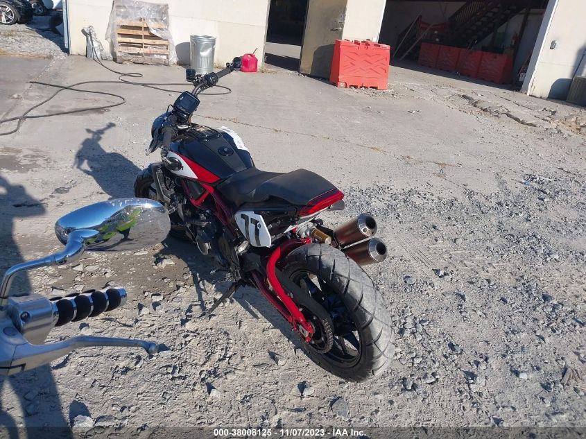 2019 INDIAN MOTORCYCLE CO. FTR 1200 S RACE REPLICA 56KRTS252K3155390