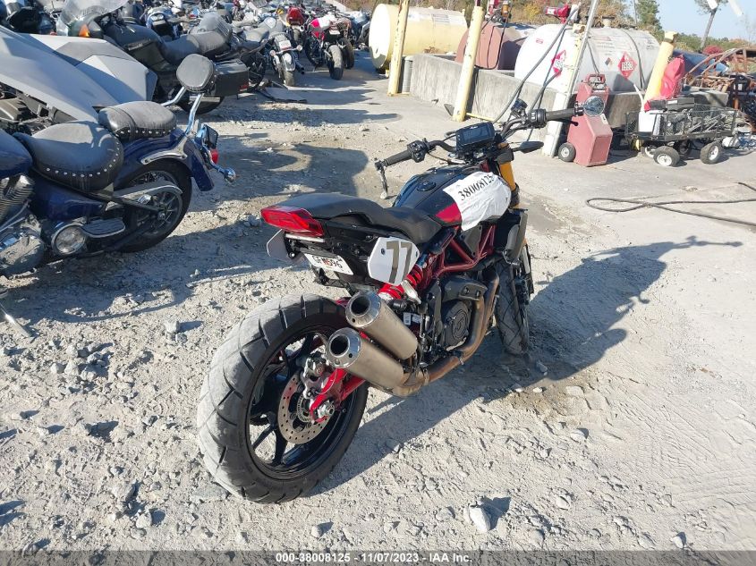 2019 INDIAN MOTORCYCLE CO. FTR 1200 S RACE REPLICA 56KRTS252K3155390