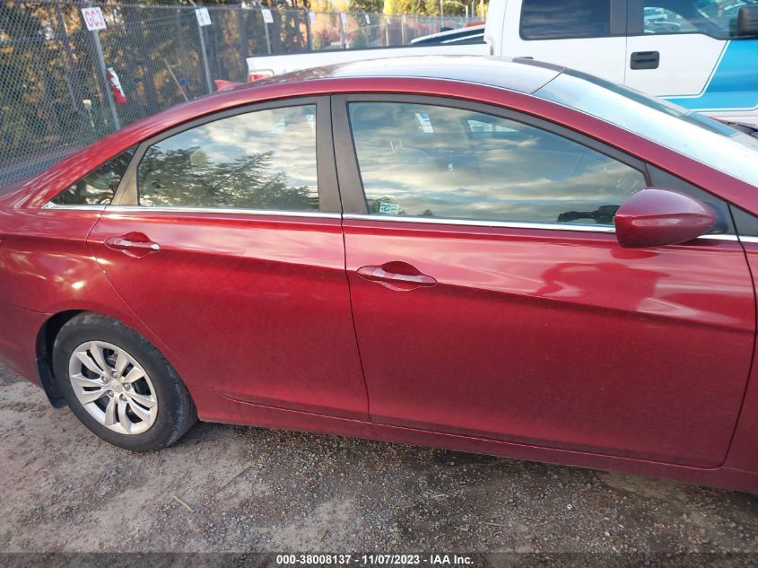 2013 HYUNDAI SONATA GLS - 5NPEB4ACXDH531487