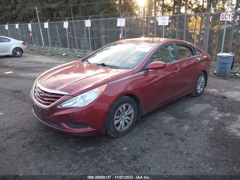 2013 HYUNDAI SONATA GLS - 5NPEB4ACXDH531487