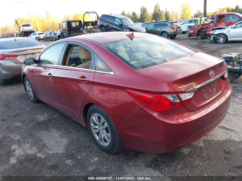 2013 HYUNDAI SONATA GLS - 5NPEB4ACXDH531487