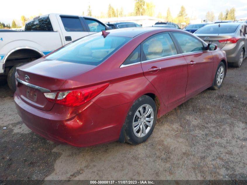 2013 HYUNDAI SONATA GLS - 5NPEB4ACXDH531487