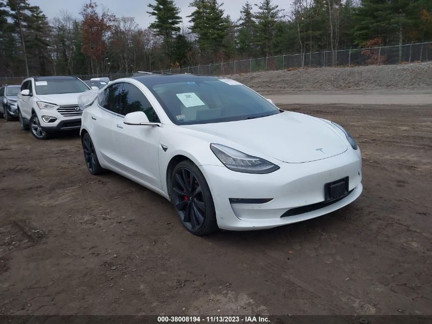 5YJ3E1EC7LF796517 TESLA MODEL 3 PERFORMANCE DUAL MOTOR 2020