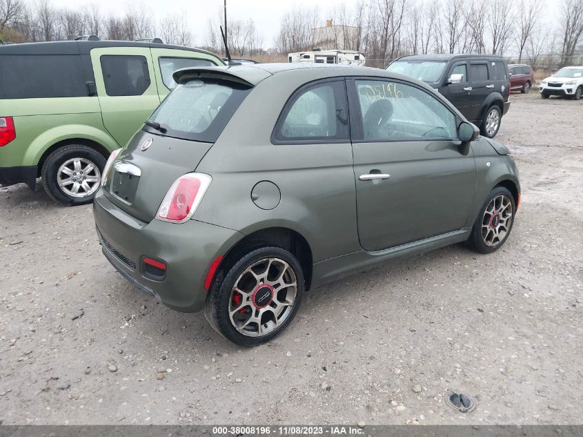 2014 FIAT 500 SPORT - 3C3CFFBR8ET169126