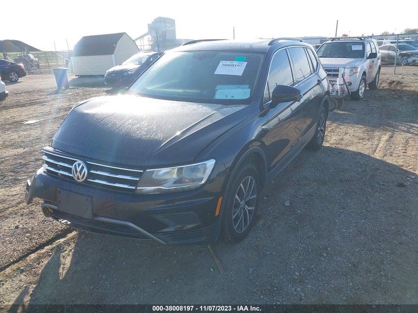 VIN 3VV2B7AX7KM187522 2019 VOLKSWAGEN TIGUAN SE/SEL/SEL R-LINE JET-BLA