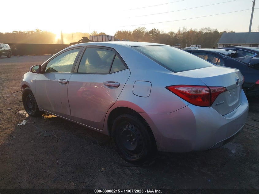 VIN 2T1BURHE7HC848752 2017 TOYOTA COROLLA L/LE/XLE/SE