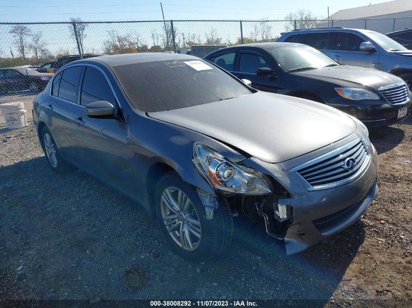 2013 INFINITI G37X - JN1CV6AR9DM358553
