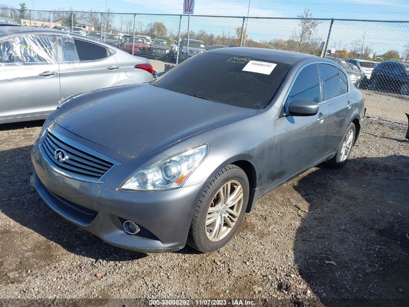 2013 INFINITI G37X - JN1CV6AR9DM358553