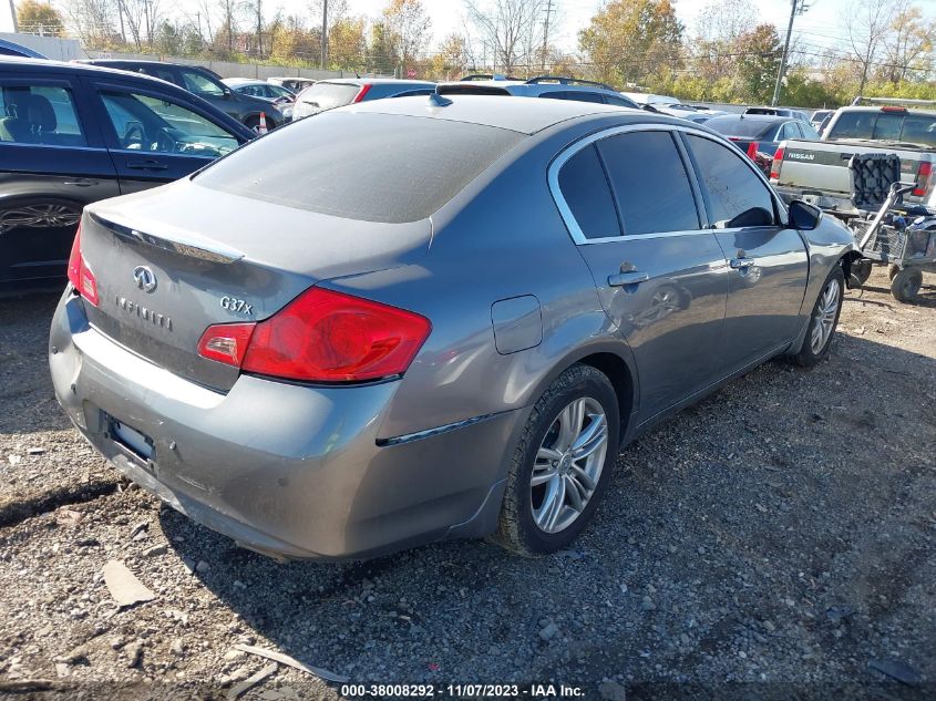 2013 INFINITI G37X - JN1CV6AR9DM358553