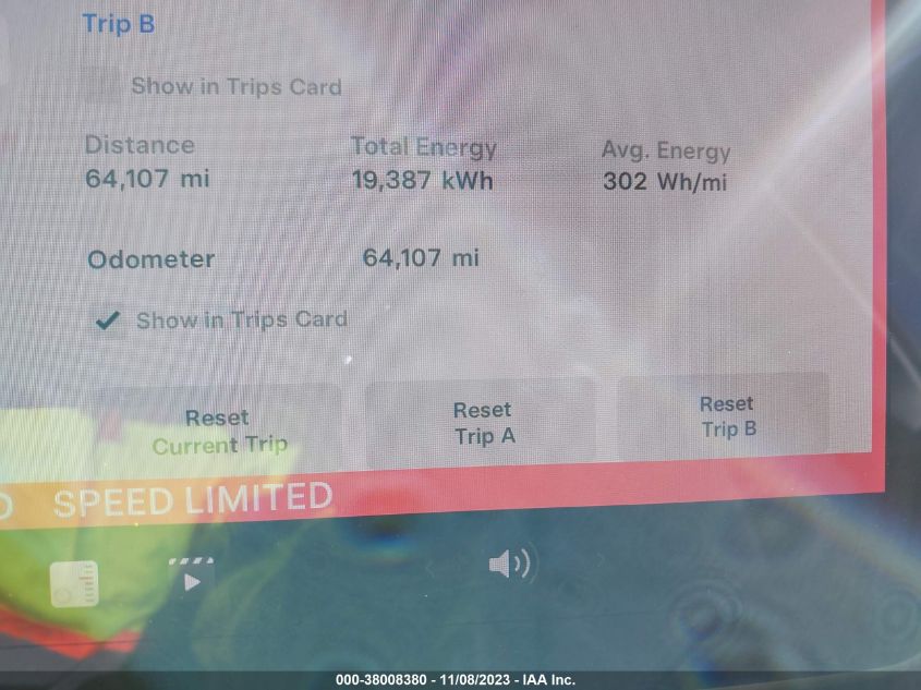 VIN 5YJYGDEE8MF100171 2021 TESLA MODEL Y