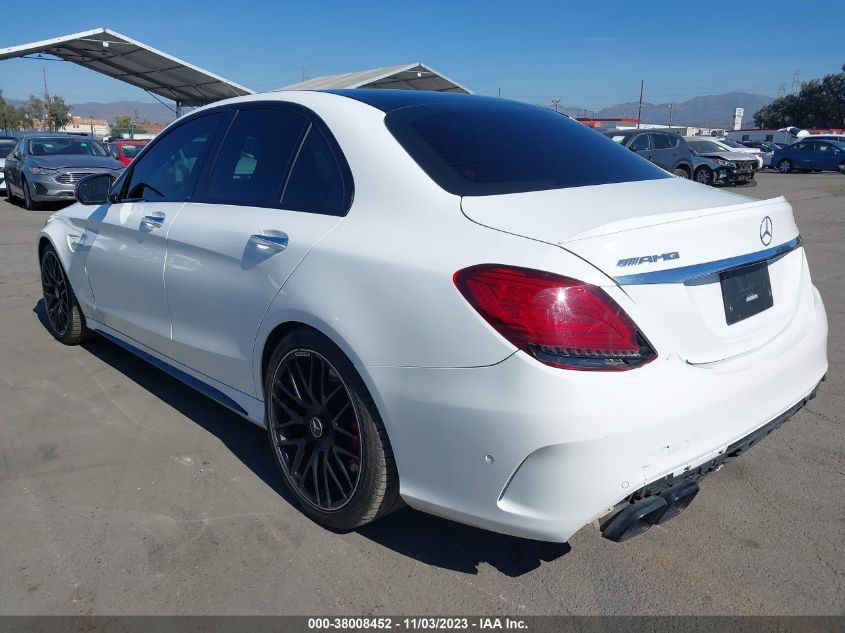 55SWF8HB6KU305437 Mercedes-Benz C-Class AMG C 63 S 3