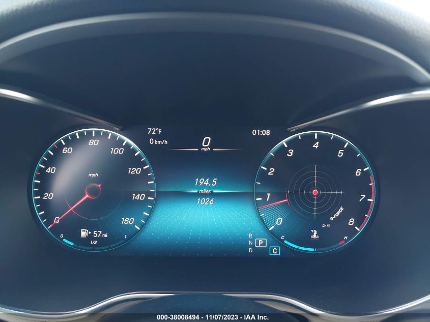 2021 MERCEDES-BENZ GLC GLC 300 W1N0G8DB8MF872072