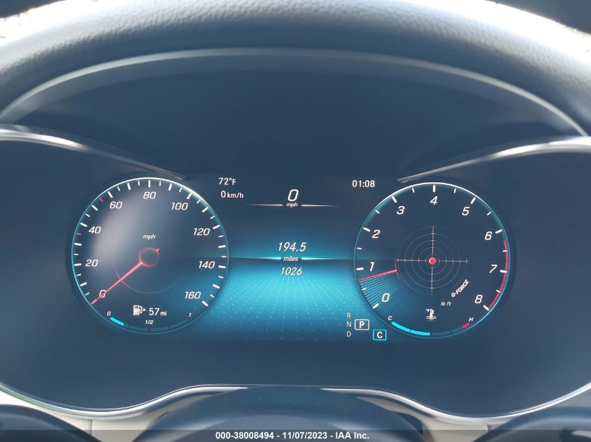 2021 MERCEDES-BENZ GLC GLC 300 W1N0G8DB8MF872072