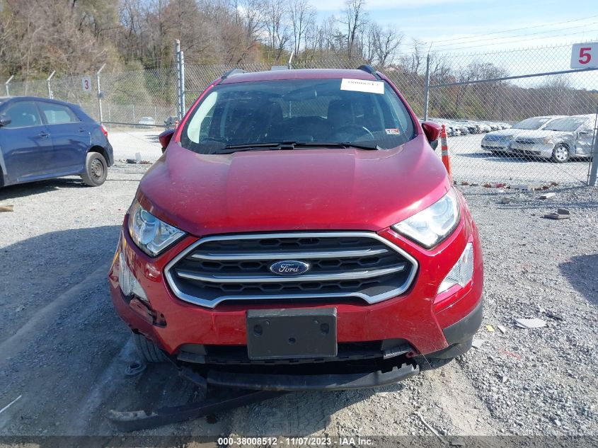 2019 FORD ECOSPORT SE - MAJ6S3GLXKC271533
