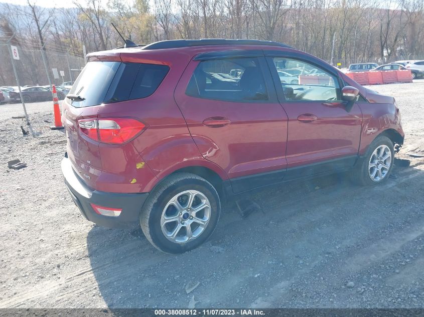 2019 FORD ECOSPORT SE - MAJ6S3GLXKC271533