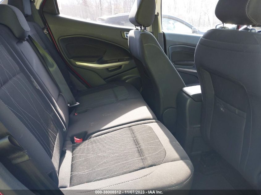 2019 FORD ECOSPORT SE - MAJ6S3GLXKC271533
