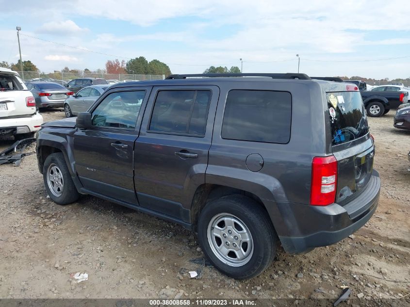 2014 JEEP PATRIOT SPORT - 1C4NJPBB6ED744776