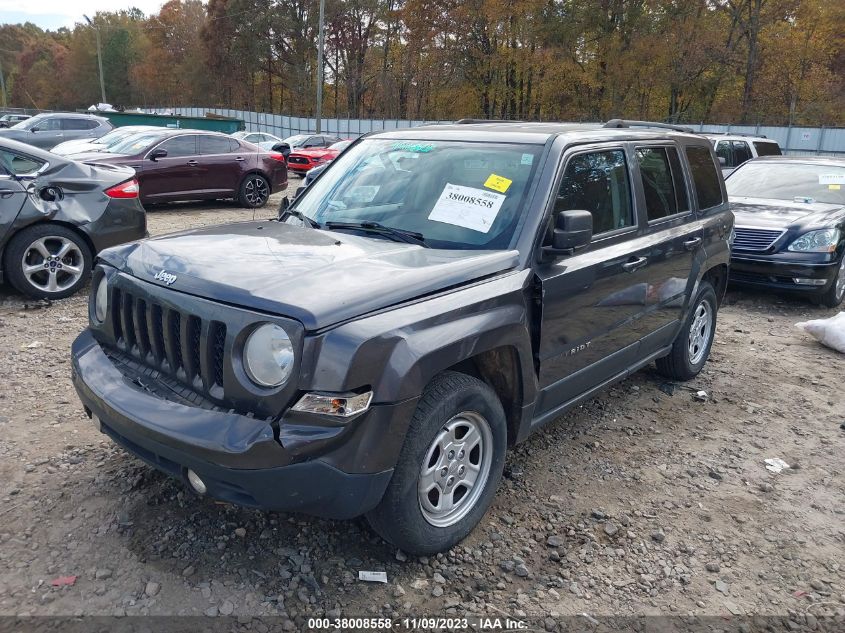 2014 JEEP PATRIOT SPORT - 1C4NJPBB6ED744776