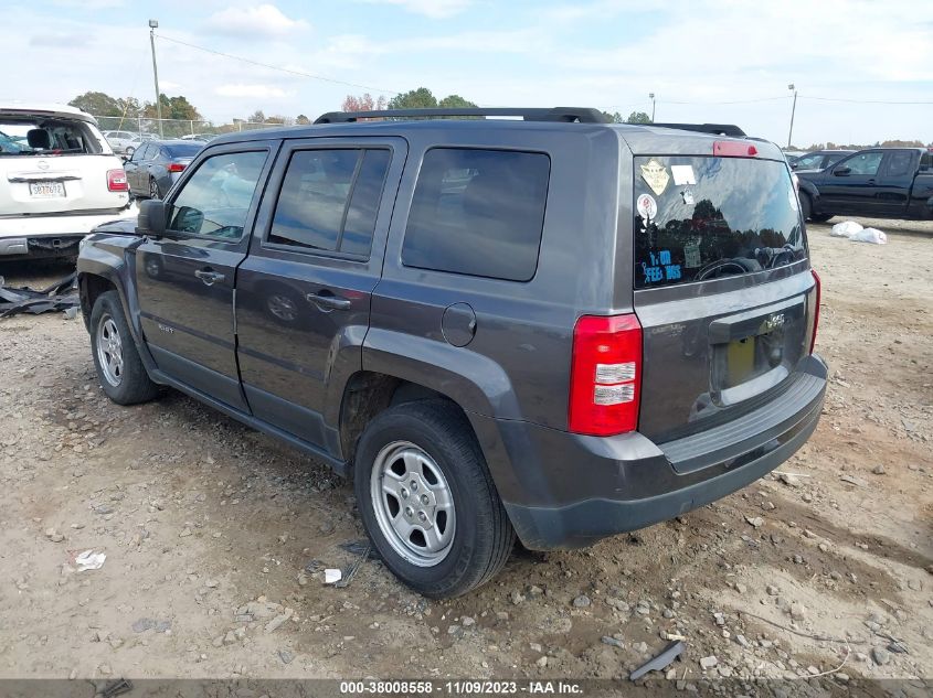2014 JEEP PATRIOT SPORT - 1C4NJPBB6ED744776