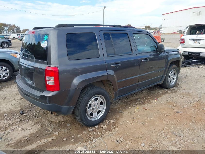 2014 JEEP PATRIOT SPORT - 1C4NJPBB6ED744776