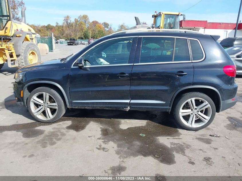 2014 VOLKSWAGEN TIGUAN R-LINE/S/SE/SEL - WVGBV3AX0EW021860