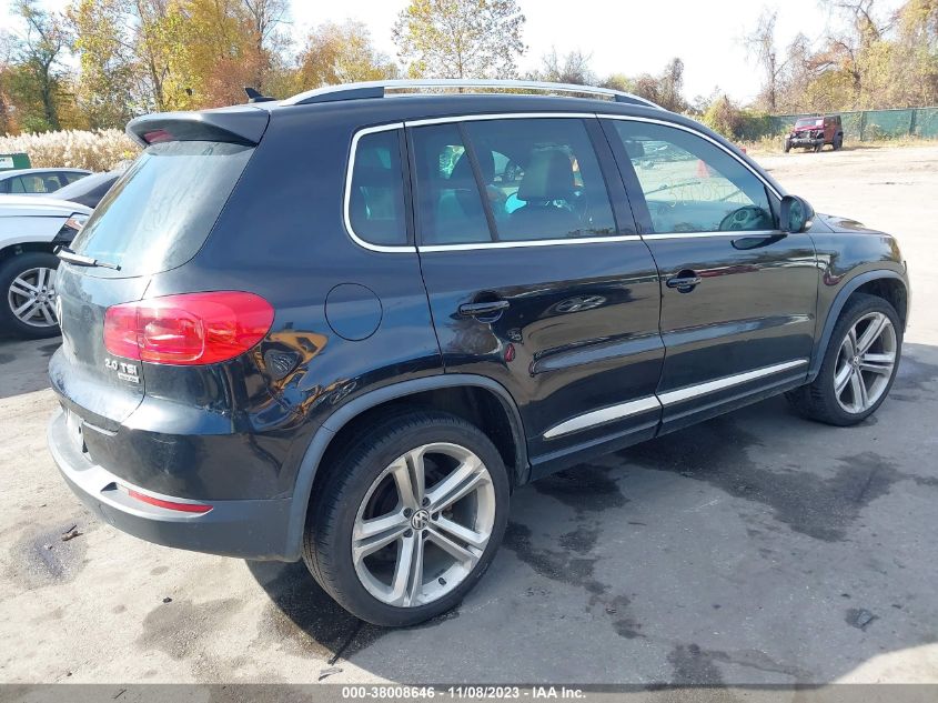 2014 VOLKSWAGEN TIGUAN R-LINE/S/SE/SEL - WVGBV3AX0EW021860