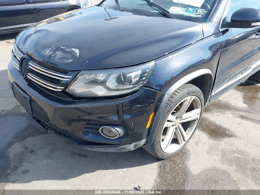 2014 VOLKSWAGEN TIGUAN R-LINE/S/SE/SEL - WVGBV3AX0EW021860