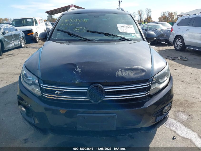 2014 VOLKSWAGEN TIGUAN R-LINE/S/SE/SEL - WVGBV3AX0EW021860