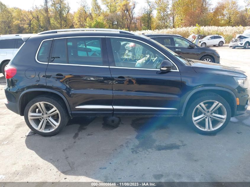 2014 VOLKSWAGEN TIGUAN R-LINE/S/SE/SEL - WVGBV3AX0EW021860