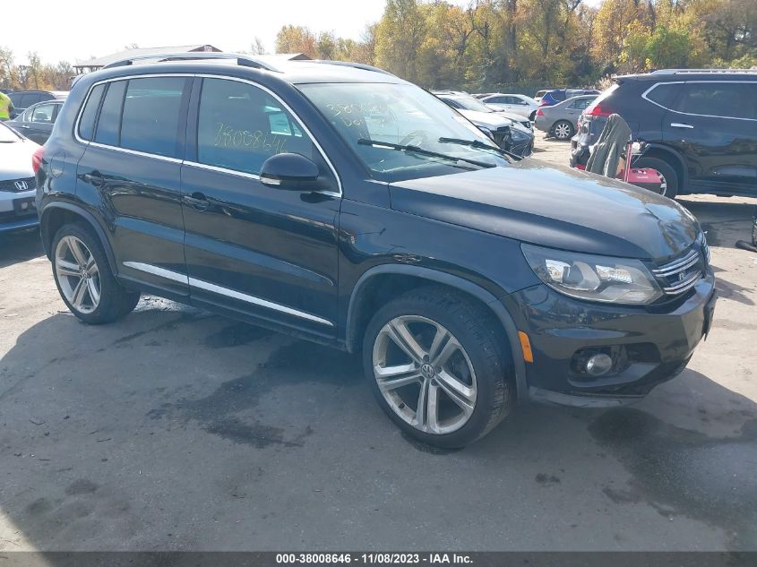 2014 VOLKSWAGEN TIGUAN R-LINE/S/SE/SEL - WVGBV3AX0EW021860