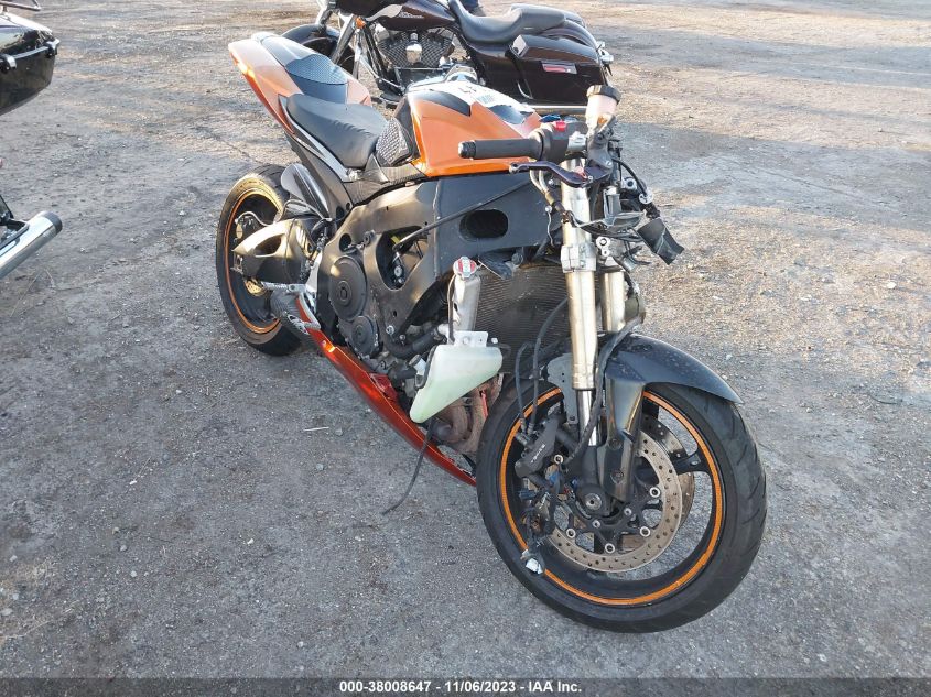 2008 SUZUKI GSX-R600 - JS1GN7EA582107906