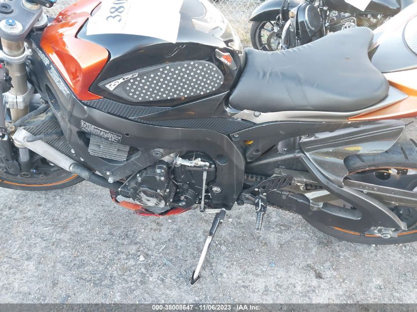 2008 SUZUKI GSX-R600 - JS1GN7EA582107906