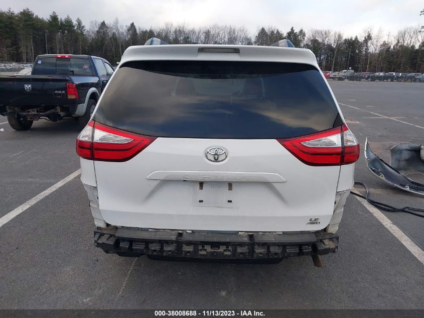 2015 TOYOTA SIENNA LE - 5TDJK3DC0FS117765
