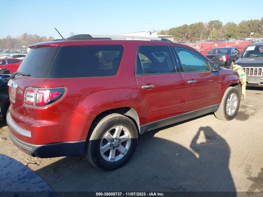 2015 GMC ACADIA SLE - 1GKKRPKDXFJ324314
