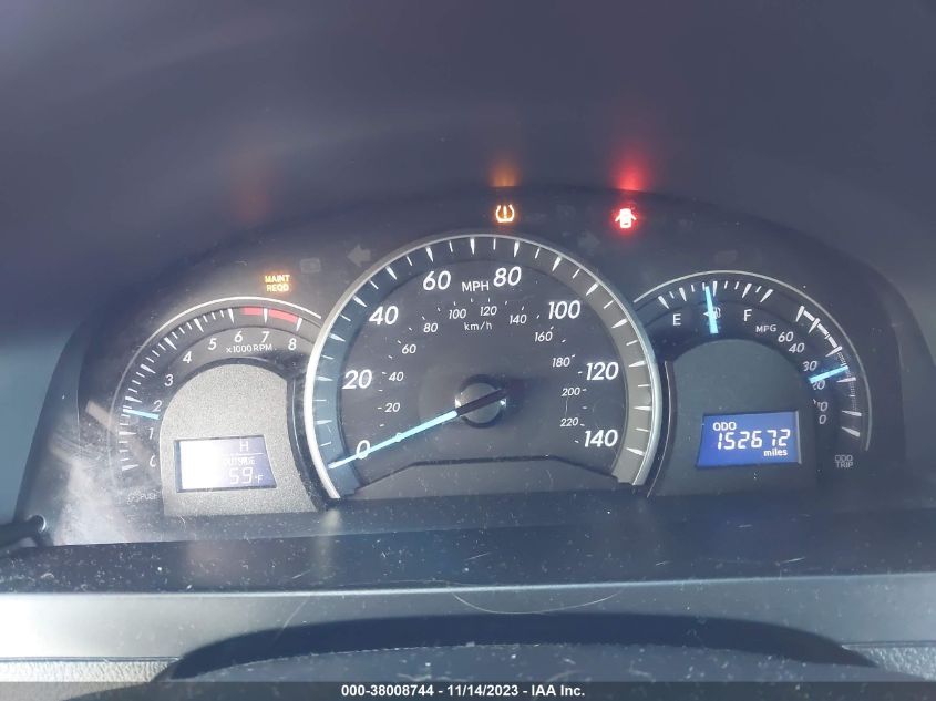 2013 TOYOTA CAMRY L/SE/LE/XLE - 4T4BF1FK6DR334569